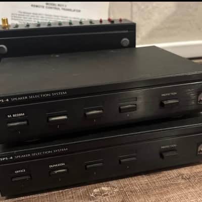 McIntosh CR12/CR7 Remote Control Sys/SPS-4 Speaker Selection/R606 Multiple Sensor Adapter- Audio/Video Multizone Control System-1980's image 8