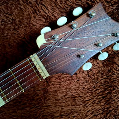 Extremely Rare Vintage 1950s Herrnsdorf Markneukirchen Jazz Guitar Made In Germany image 4