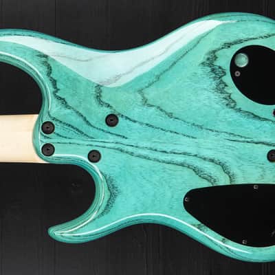 Dingwall Z3 5 Custom Shop - Purple to Turquoise Reverseburst image 7