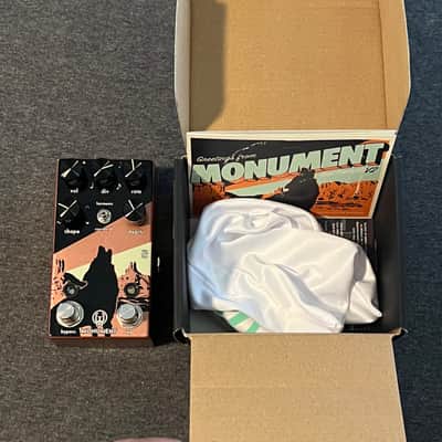Walrus Audio Monument Harmonic Tap Tremolo V2 2018 - Present - Coral / Black image 6