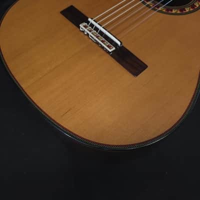 New Jose Ramirez Cedar Guitarra del Tiempo Studio Classical Nylon String Guitar w/ Logo'd Hard Case image 7