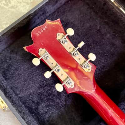 Guild Polara S-50 electric guitar 1964 - Cherry original vintage USA image 7