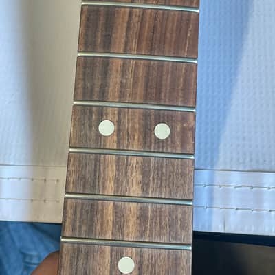 Warmoth USA Modern Stratocaster Roasted Maple Guitar Neck 22 Fret RW FB image 12