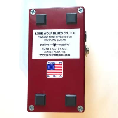 Lone Wolf Blues Company Harp Break Pedal for Blues Harp Harmonica