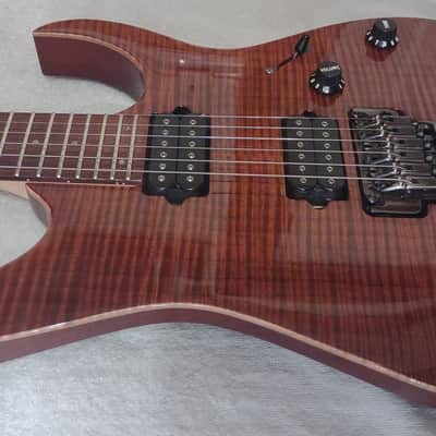 Ibanez Prestige RG3120F-DAM Electric Guitar - Dark Amber image 8
