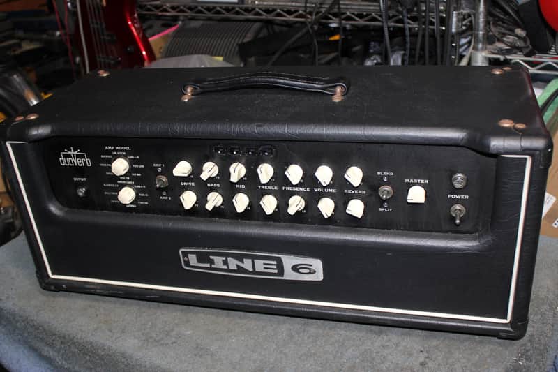 Line 6 Duoverb/2 Channel Stereo Amp Modeling 100 Watt "Head" image 1