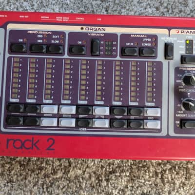 Nord Electro 2 Rack Rackmount Virtual Electromechanical Piano 2002 - 2009 - Red image 3