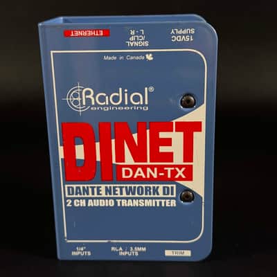 Radial DiNET DAN-TX Dante Interface image 8