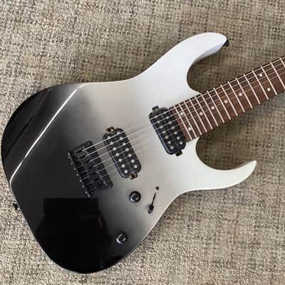 Ibanez RG7421-PFM Standard in Pearl Black Fade Metallic image 1
