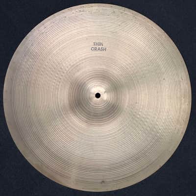 Zildjian 18" A. 70's Thin Stamp Crash Cymbal - 1410g image 1