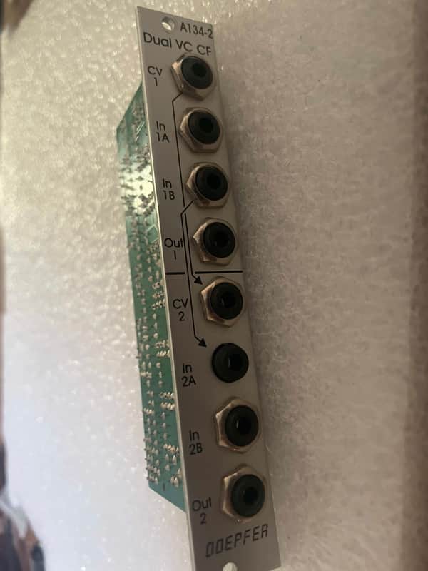 Doepfer A-134-2 Dual Voltage Controlled Crossfader 2010s - Silver image 1