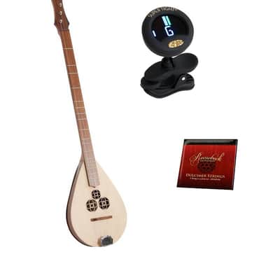 Wildwood Dulcimer Package Includes: Wildwood Dulcimer – Rosewood + Roosebeck Dulcinet 4 String Repla image 1