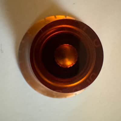 Gibson Les Paul 1980’s - Amber Top Hat knobs set of 2 image 9