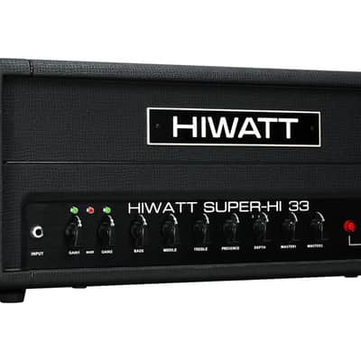 Hiwatt Super-HI 33 Head 30W 2-Channel Electric Guitar Amplifier Head with Extreme Gain image 3