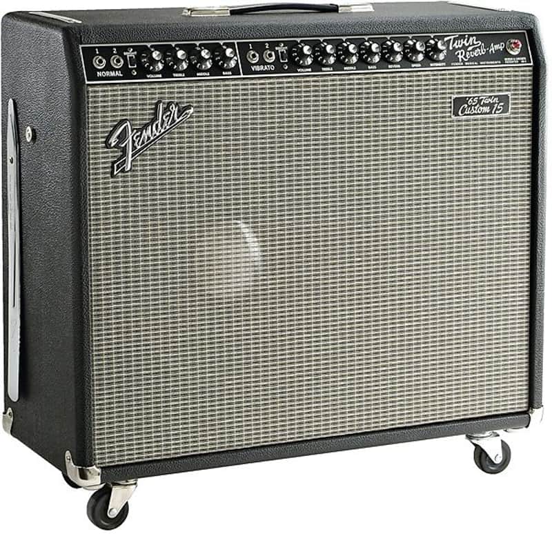 Fender '65 Twin Custom 15 2-Channel 85-Watt 1x15" Guitar Combo 2004 - 2017 image 3