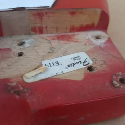 1982 FENDER BULLET ALDER BODY - made in USA image 5