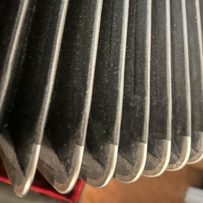 Sonola AA7 full size bass accordion with case fantastic shape image 13