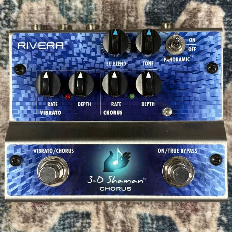 Rivera 3D Shaman Chorus / Vibrato Pedal: $299.99 (MSRP $299.99)