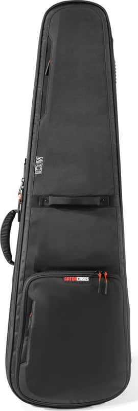 Gator G-ICONBASS Icon TSA Bass Guitar Gig Bag, Black image 1