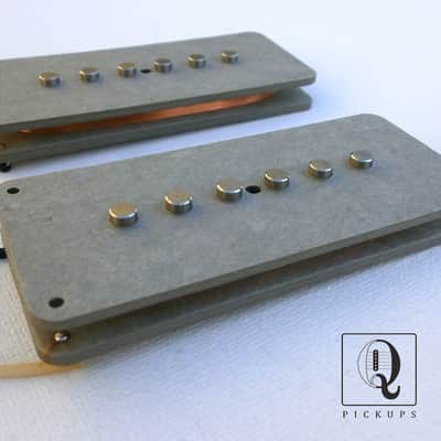 Jazzmaster A5 Pickups HOT Bridge Neck Vintage Hand Wound Classic Custom by Q pickups image 1