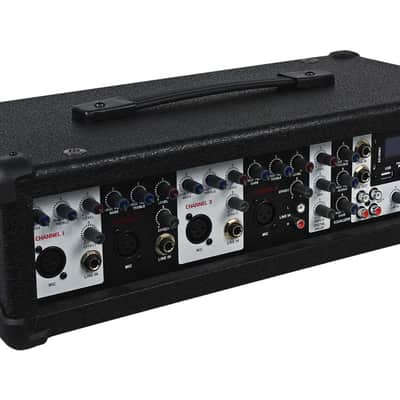 Rockville 800w Powered 4 Channel Mixer/Amplifier w Bluetooth/EQ/Effects image 2