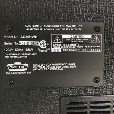 VoxAC30 AC30 1964 model Hand-Wired Head/Cab 2020 - Black image 9