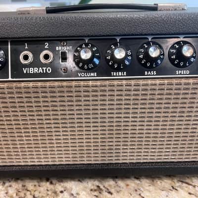 Fender Bandmaster (AB763) Blackface 1964-65 Tube Amplifier with Vibrato FULLY SERVICED image 4