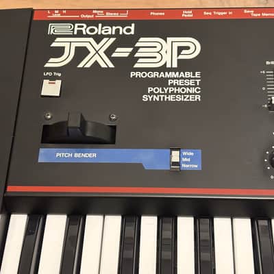 Roland JX-3P Synthesizer 1983 image 5