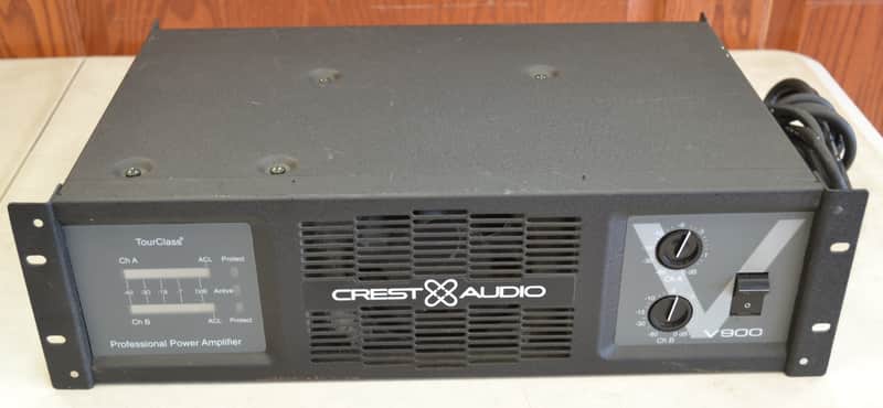 Crest Audio V900 900W Power Amplifier Amp | Reverb