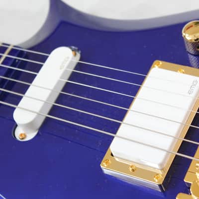 2017 Schecter Cloud Guitar Prince Signature Super Rare Limited Edition Guitar Blue (Metallic Purple) image 8