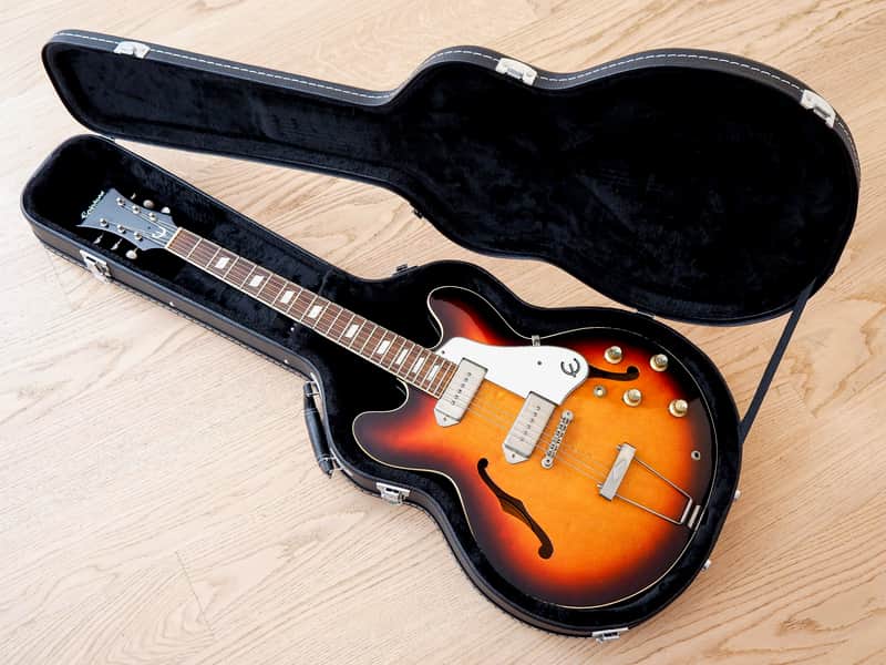 1988 Epiphone Casino Electric Guitar Sunburst Japan Terada Pre