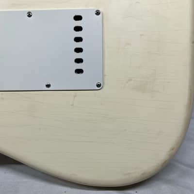 Fender Jimi Hendrix Stratocaster Strat Electric Guitar - Olympic White image 15