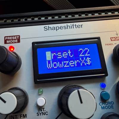 Intellijel Cylonix Shapeshifter Dual Wavetable VCO Eurorack Synth Module 2015 - Present - Silver image 4