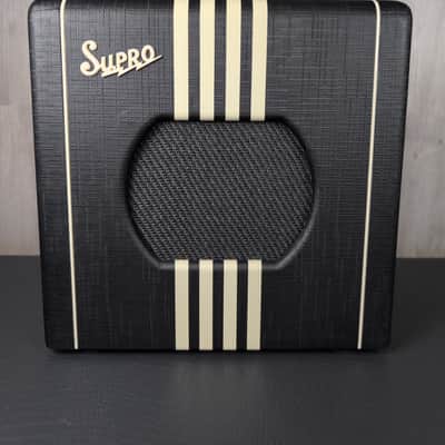 Supro 1818 Delta King 8 1-Watt 1x8" Guitar Combo 2021 - Present - Black image 1