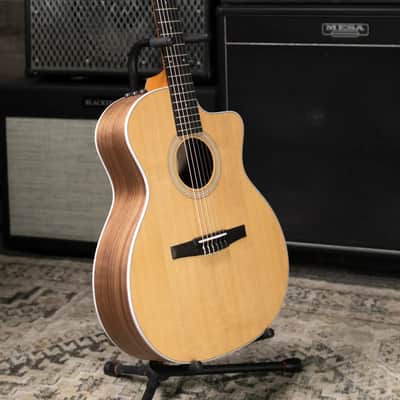 Taylor 214ce-N Nylon Grand Auditorium Acoustic/Electric Guitar with Gig Bag image 15