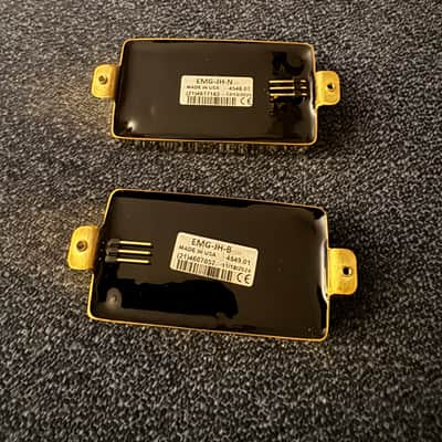 EMG EMG JH Set Active Humbucker (Het-Set) Gold 2015-Present Gold image 2