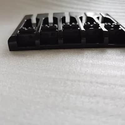 Black 5 String Bass Bridge In Black image 3