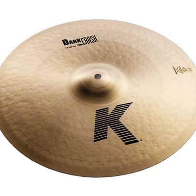 Zildjian 16" K Dark Crash Thin Cymbal image 1