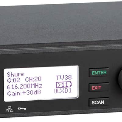 Shure ULXD4 Digital Wireless Microphone Receiver, G50 Band image 1