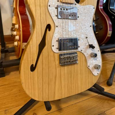 Fender Classic Series '72 Telecaster Thinline 2012 - Natural image 3