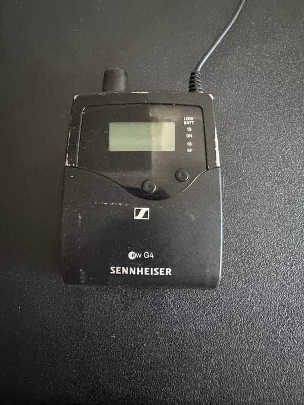 Sennheiser EK IEM G4 Stereo Bodypack Receiver  (G-Band: 566-608 MHz) image 1