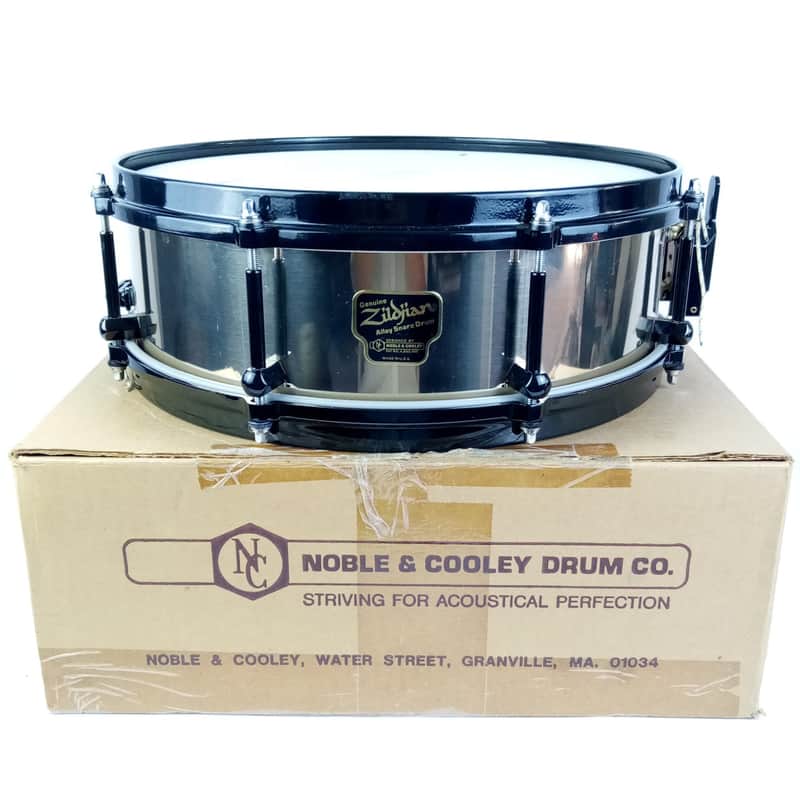 NOS Zildjian+Noble&Cooley Bell Brass Snare Drum 4.75x14 #79/100 B20-Cymbal-Alloy image 1