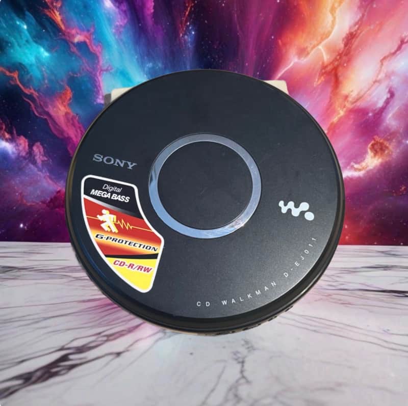 Sony D-EJ017CK Walkman CD Player Discman Mega Bass Portable FRESHLY SERVICED🔥