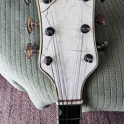 1972 Gretsch White Falcon Stereo 7595 Vintage Double Cutaway Guitar w/ Case Excellent Condition image 6