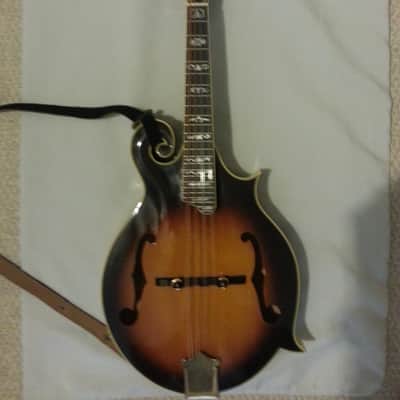 **reduced** Sigma SM-6S F-5 style Mandolin Sunburst Solid Spruce Top w/HSC **reduced** image 4