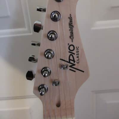 ~Cashified~ Indio Strat-Style - Van Gogh - "Starry Night" image 4