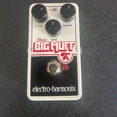 Electro-Harmonix Nano Big Muff Pi Distortion / Sustainer 2013 - Present - White / Black / Red image 1