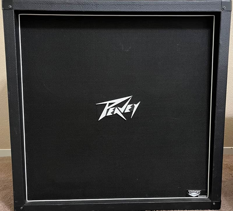 Peavey 430B 4x12 Cabinet Premium Stephen’s Tru-Sonic Speakers 2000’s - Black image 1