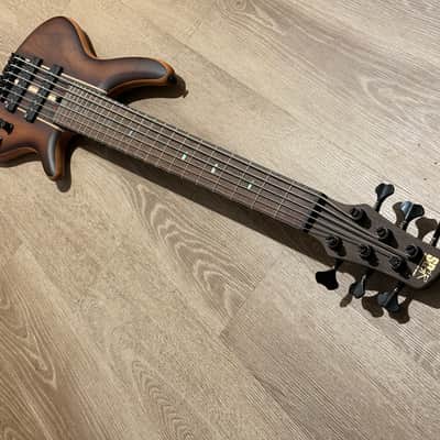 Ibanez SR1356B-DUF Premium Soundgear 2023 - Present - Dual Mocha Burst Flat image 4