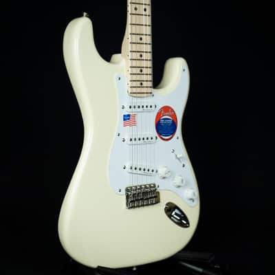 Fender Eric Clapton Stratocaster Maple Fingerboard Olympic White (US22016693) image 5